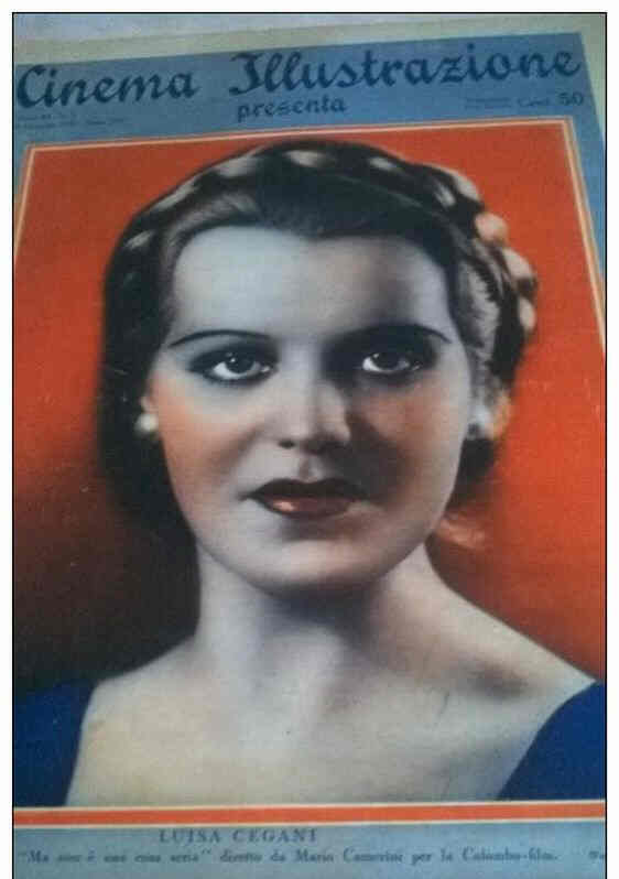 CINEMA ILLUSTRAZIONE magazine side cover Issue 2 8 January 1936