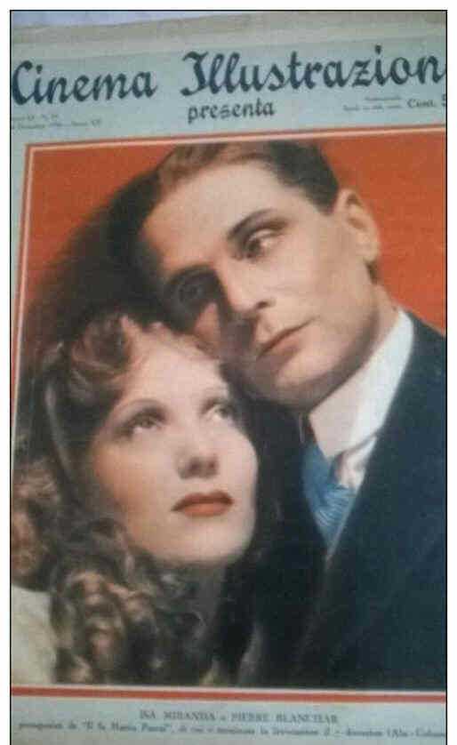 CINEMA ILLUSTRAZIONE magazine side cover Issue 53 30 December 1936