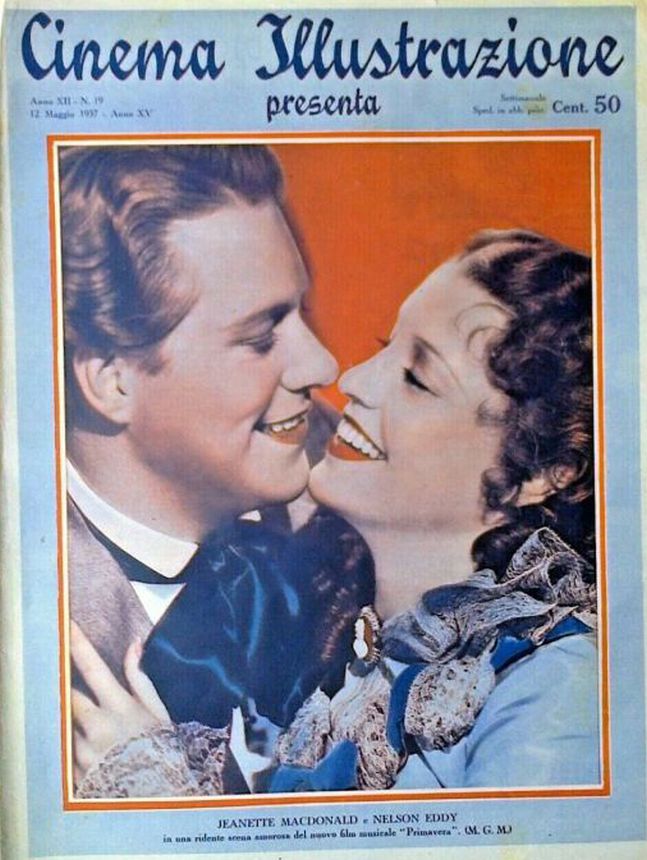 CINEMA ILLUSTRAZIONE magazine side cover Issue 19 12 May 1937