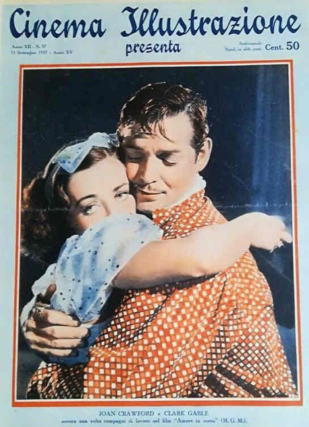 CINEMA ILLUSTRAZIONE magazine side cover Issue 37 15 September 1937