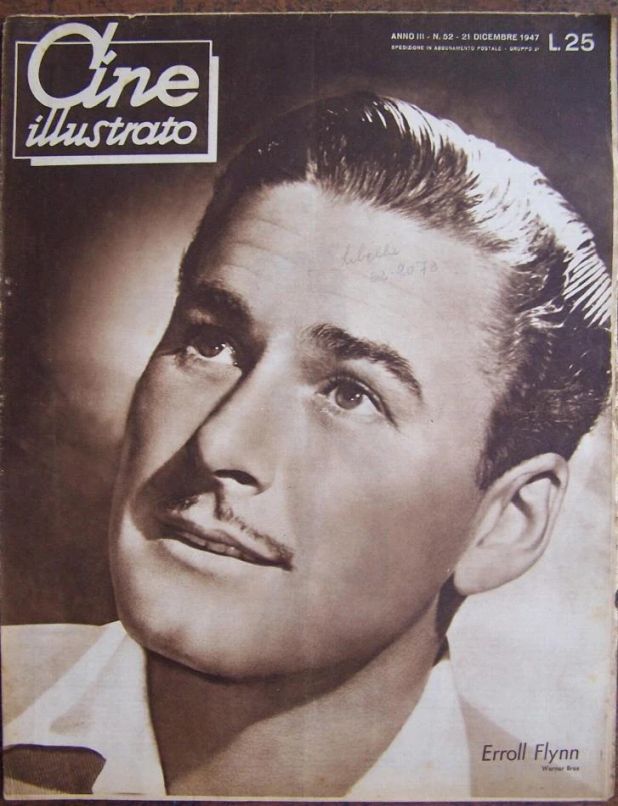CINE ILLUSTRATO magazine side cover Issue 52 21 December 1947