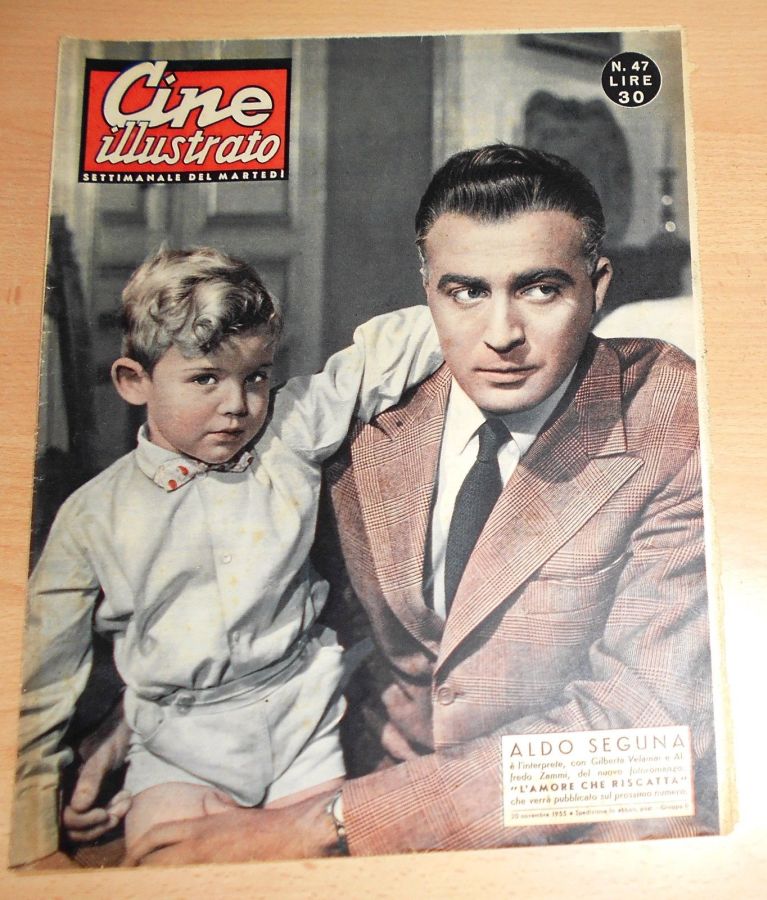 CINE ILLUSTRATO magazine side cover Issue 47 20 November 1955