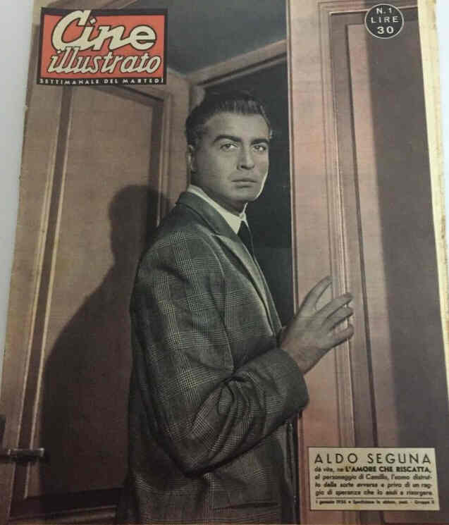 CINE ILLUSTRATO magazine side cover Issue 1 1 January 1956
