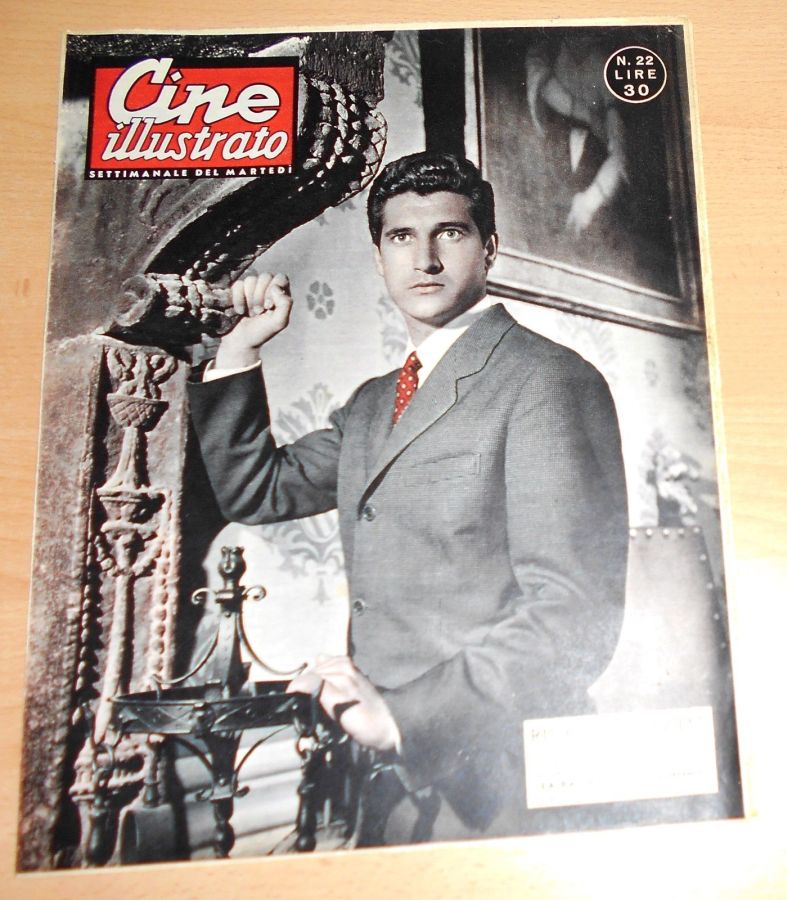 CINE ILLUSTRATO magazine side cover Issue 22 2 June 1957