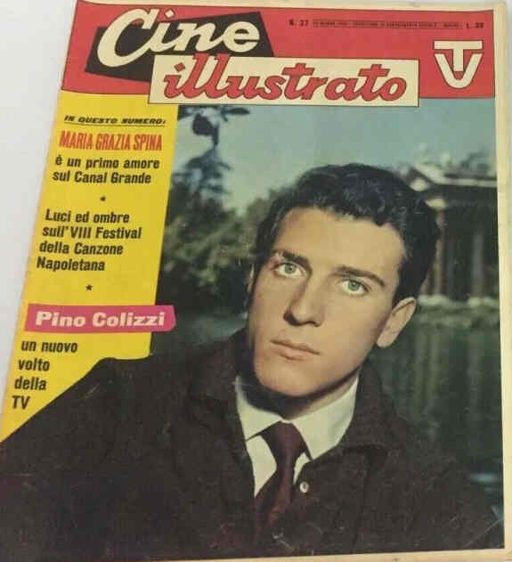 CINE ILLUSTRATO magazine side cover Issue 27 3 July 1960