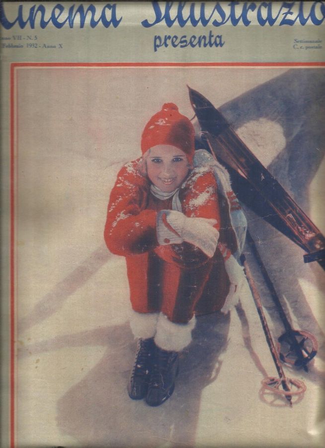 CINEMA ILLUSTRAZIONE magazine side cover Issue 5 3 February 1932