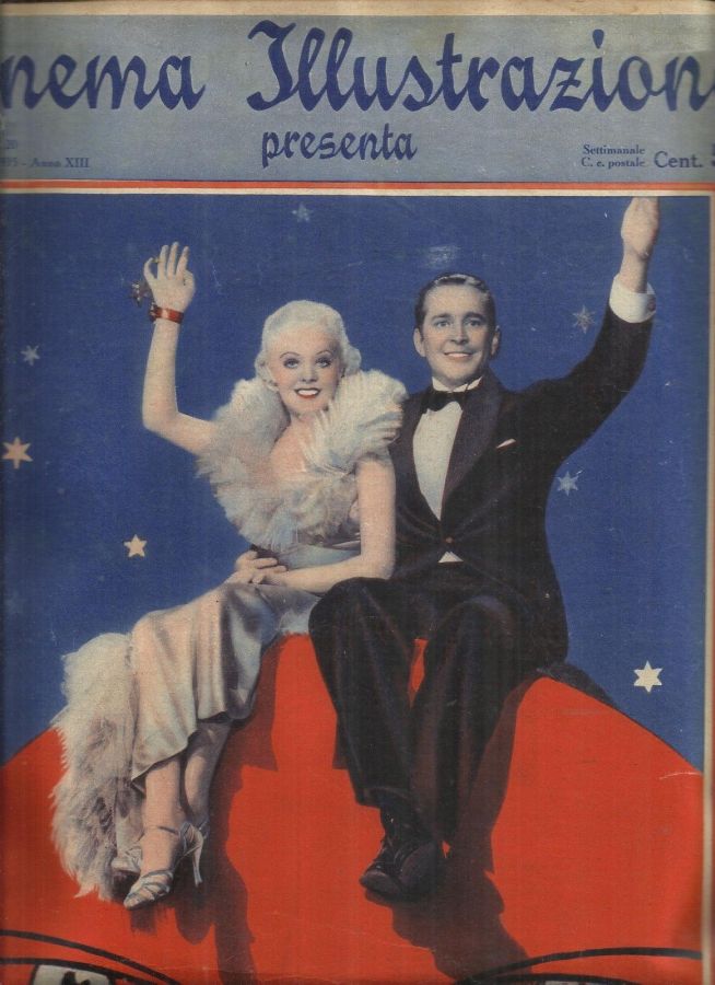 CINEMA ILLUSTRAZIONE magazine side cover Issue 20 15 May 1935