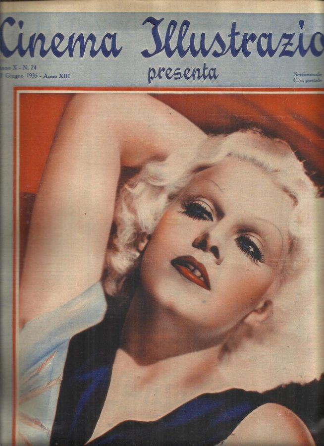 CINEMA ILLUSTRAZIONE magazine side cover Issue 24 12 June 1935