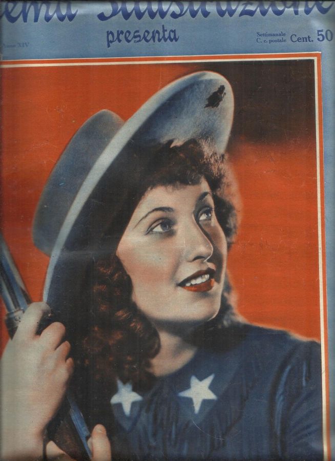 CINEMA ILLUSTRAZIONE magazine side cover Issue 49 4 December 1935