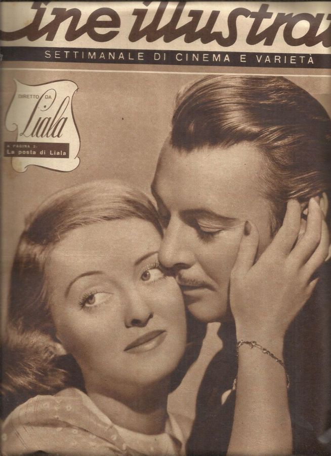 CINE ILLUSTRATO magazine side cover Issue 1 7 January 1946