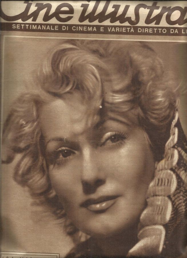 CINE ILLUSTRATO magazine side cover Issue 28 11 July 1946