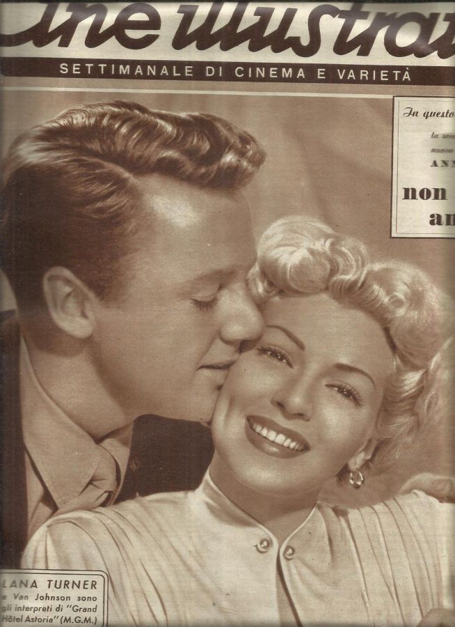 CINE ILLUSTRATO magazine side cover Issue 9 3 March 1947