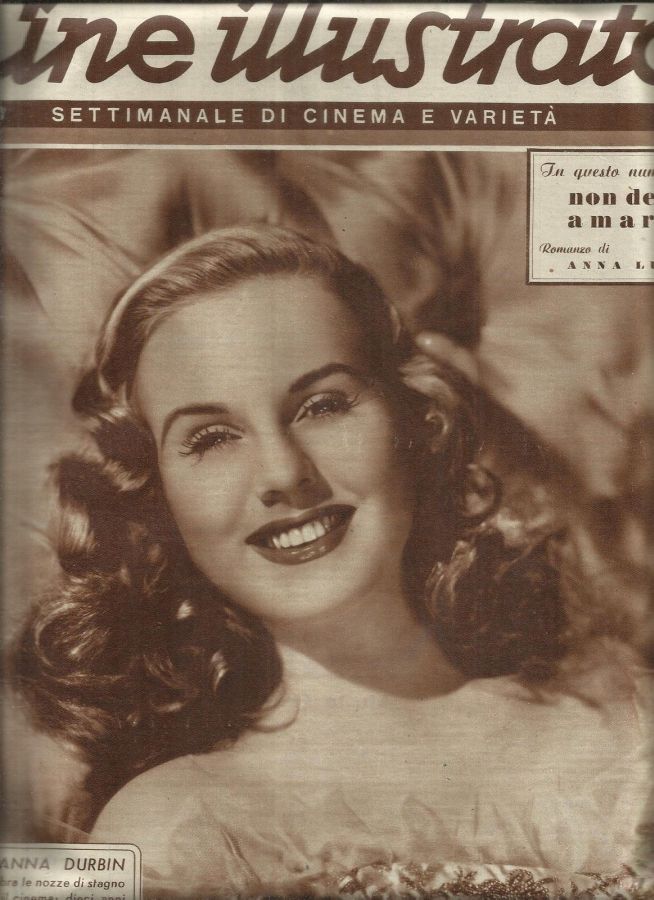 CINE ILLUSTRATO magazine side cover Issue 11 17 March 1947