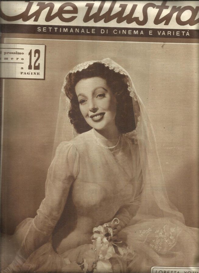 CINE ILLUSTRATO magazine side cover Issue 23 31 May 1947