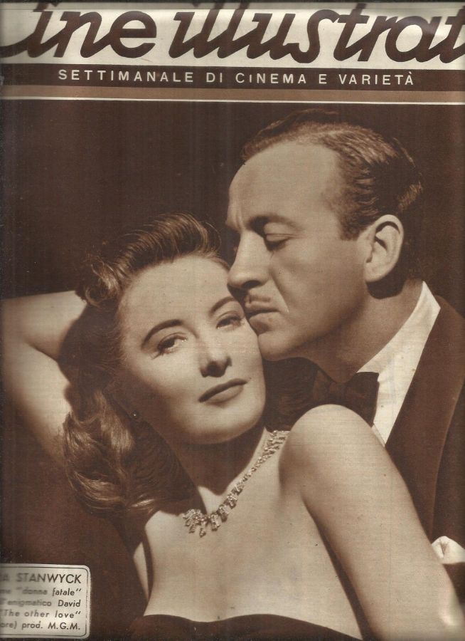 CINE ILLUSTRATO magazine side cover Issue 27 28 June 1947