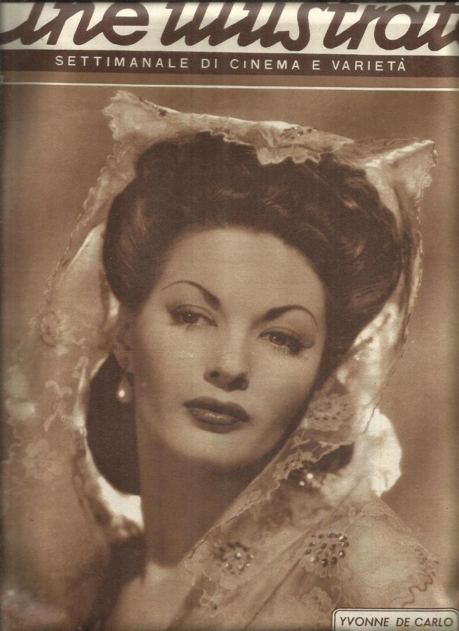 CINE ILLUSTRATO magazine side cover Issue 28 5 July 1947