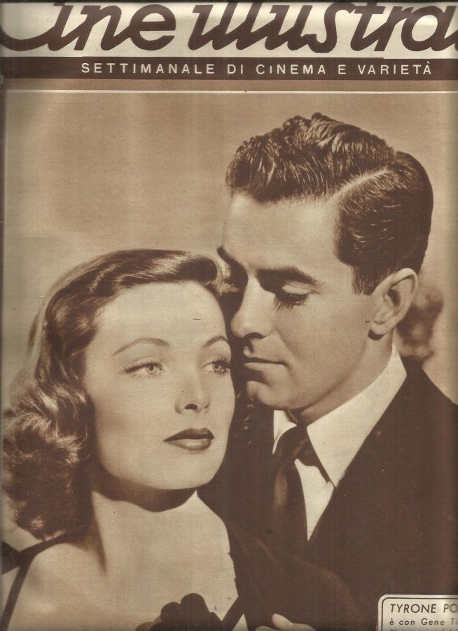 CINE ILLUSTRATO magazine side cover Issue 33 9 August 1947