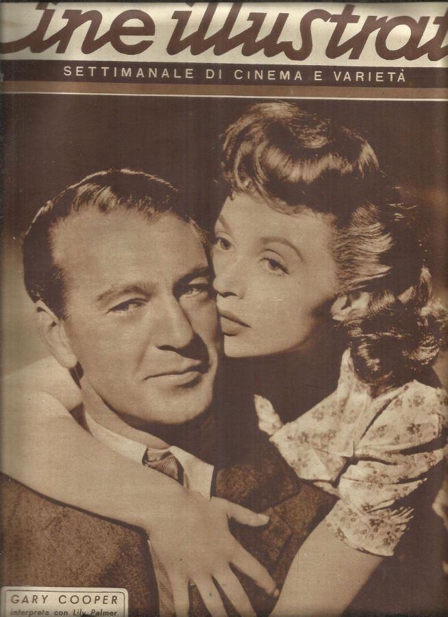 CINE ILLUSTRATO magazine side cover Issue 34 16 August 1947