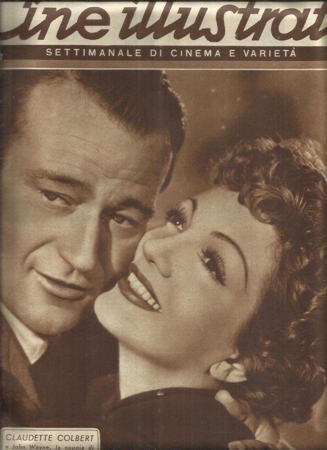 CINE ILLUSTRATO magazine side cover Issue 35 23 August 1947