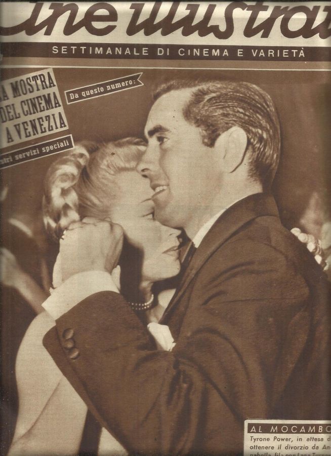 CINE ILLUSTRATO magazine side cover Issue 36 30 August 1947