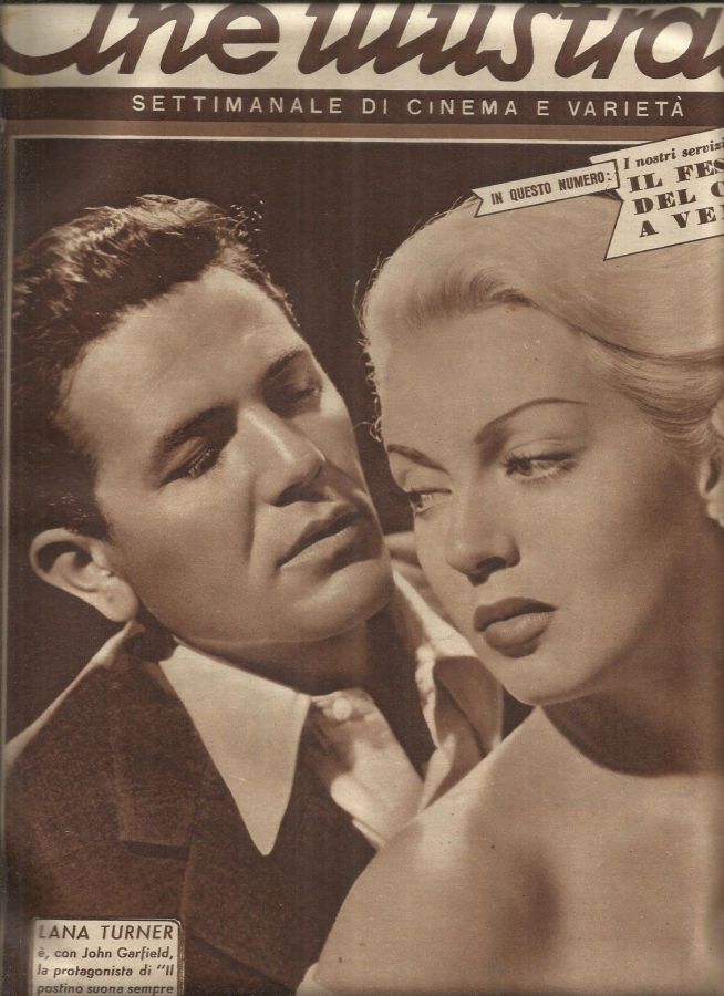 CINE ILLUSTRATO magazine side cover Issue 38 14 September 1947