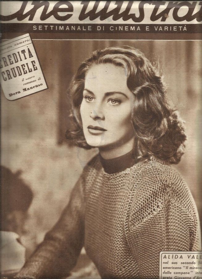CINE ILLUSTRATO magazine side cover Issue 41 4 October 1947