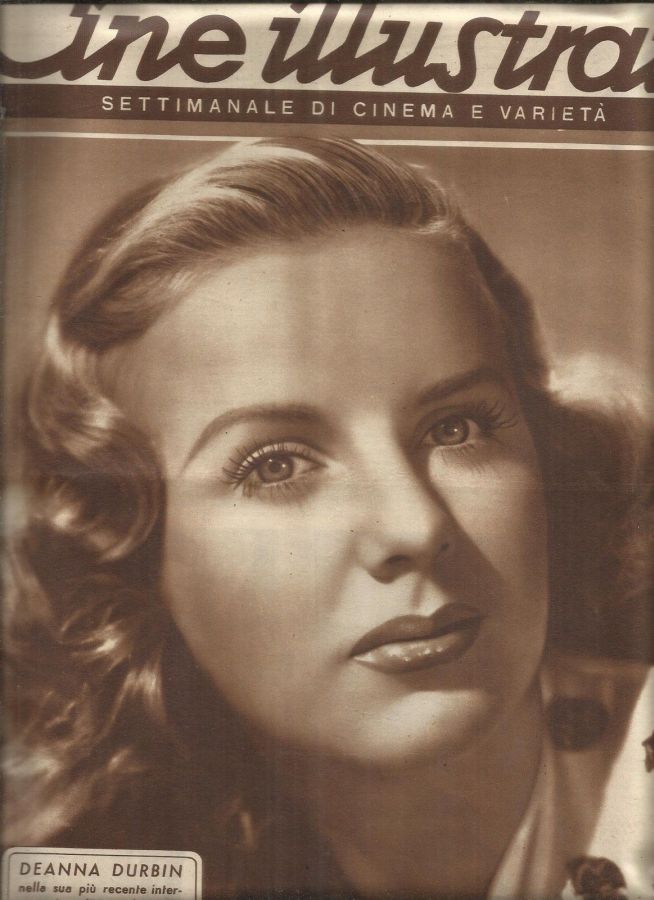 CINE ILLUSTRATO magazine side cover Issue 49 30 November 1947