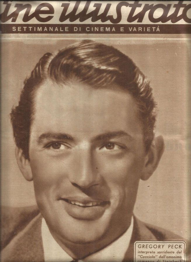 CINE ILLUSTRATO magazine side cover Issue 50 7 December 1947