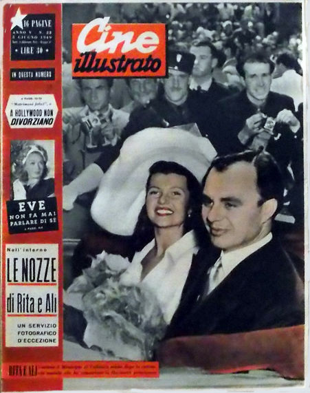CINE ILLUSTRATO magazine side cover Issue 23 5 June 1949
