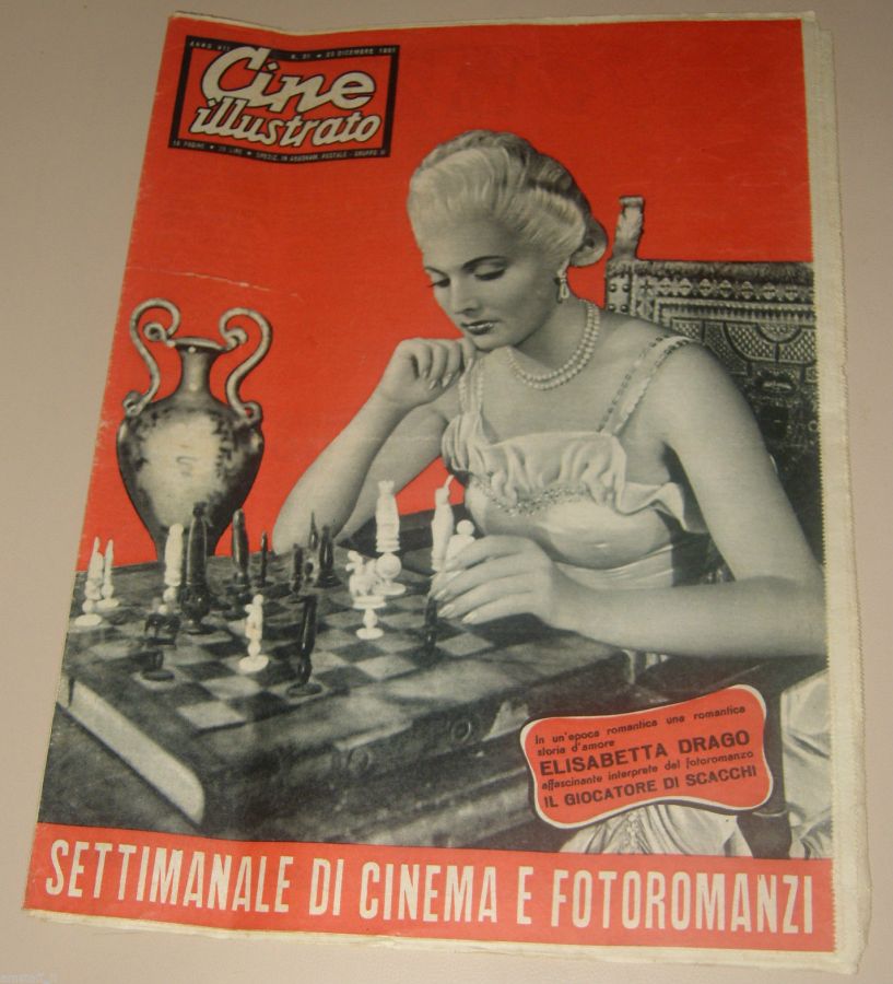 CINE ILLUSTRATO magazine side cover Issue 51 23 December 1951