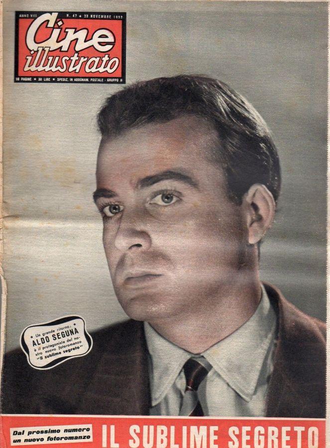 CINE ILLUSTRATO magazine side cover Issue 47 23 November 1952