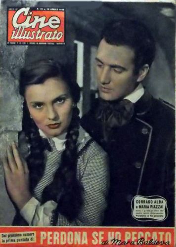 CINE ILLUSTRATO magazine side cover Issue 15 12 April 1953