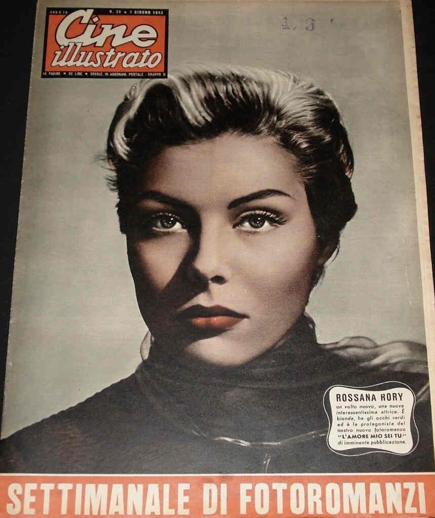 CINE ILLUSTRATO magazine side cover Issue 22 7 June 1953