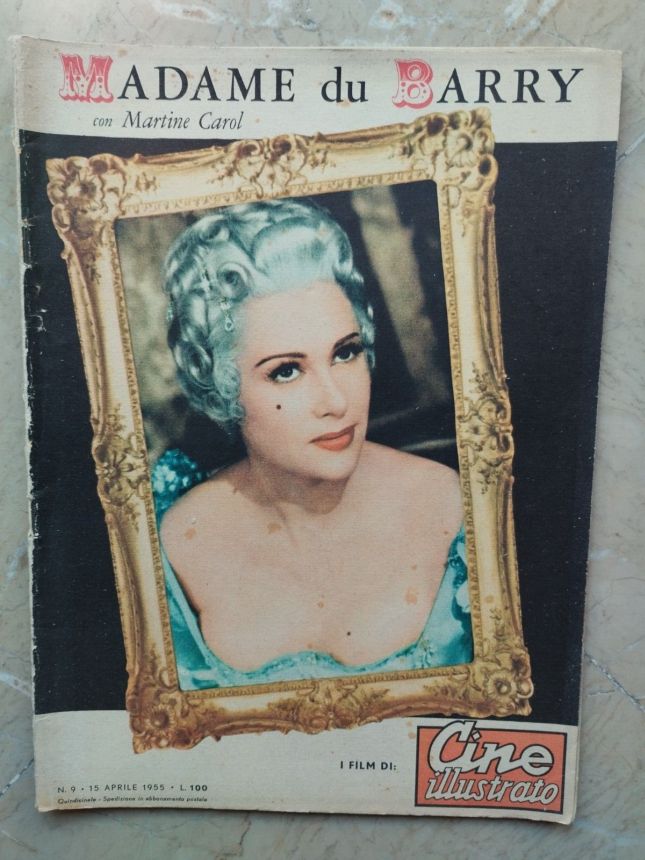 CINE ILLUSTRATO magazine side cover Issue 9 15 April 1955