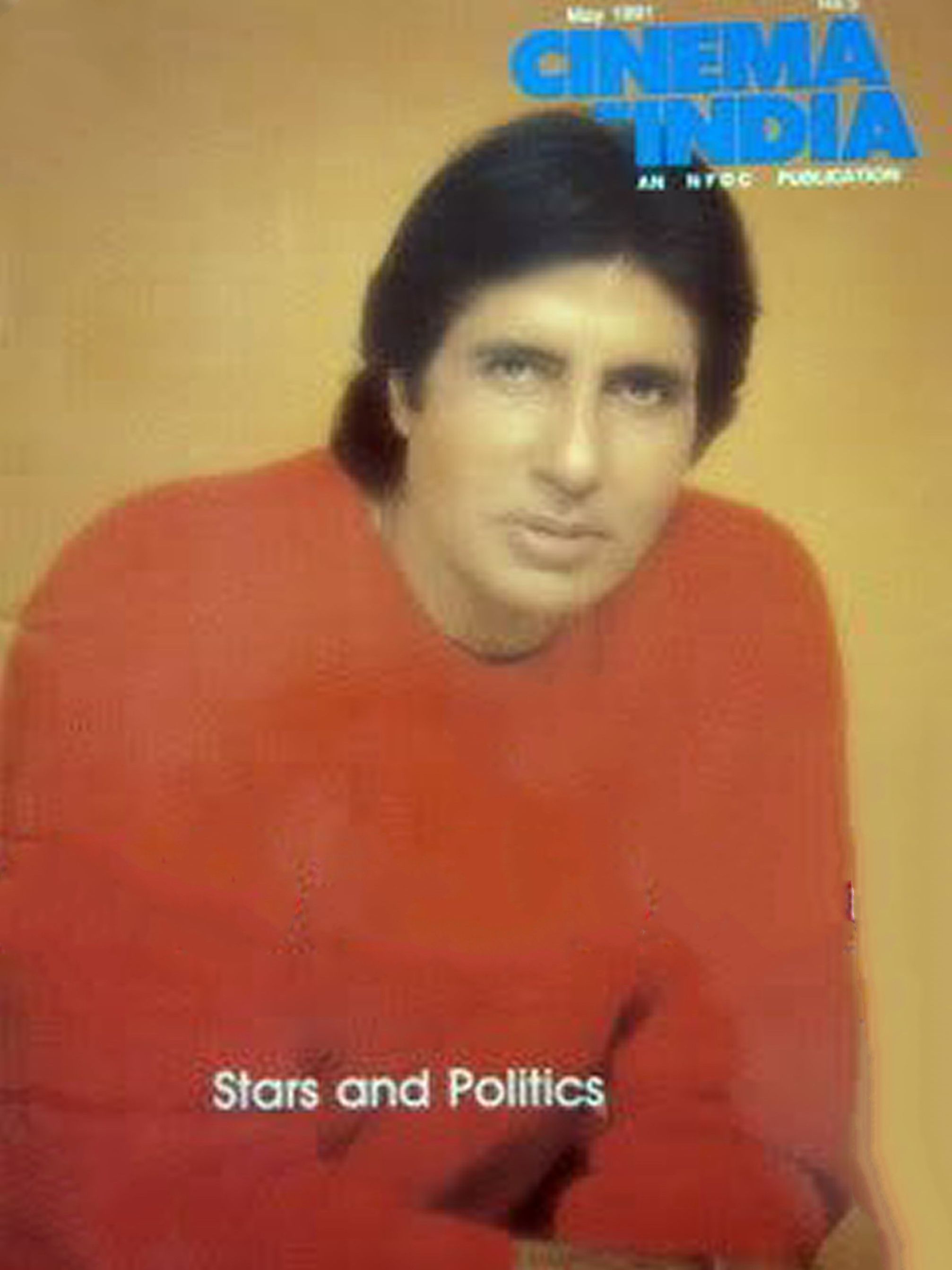 CINEMA IN INDIA magazine side cover  May 1991