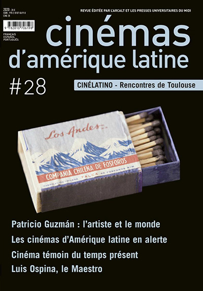 CINEMAS D AMERIQUE LATINE magazine side cover Issue 28  June 2020