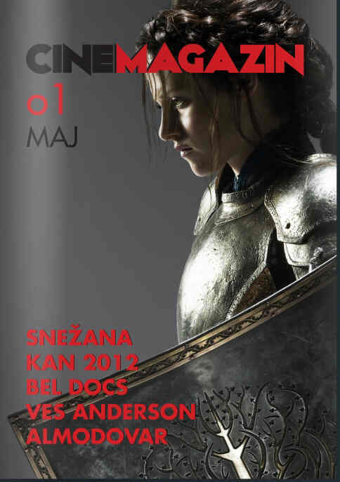 CINE MAGAZIN (CROATIA) magazine side cover Issue 1 May 2012