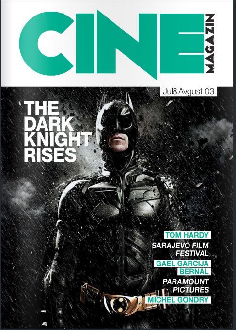 CINE MAGAZIN (CROATIA) magazine side cover Issue 3 July/August 2012