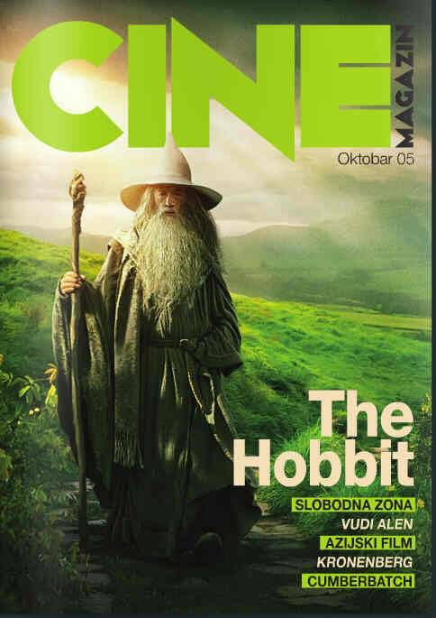 CINE MAGAZIN (CROATIA) magazine side cover Issue 5 October 2012