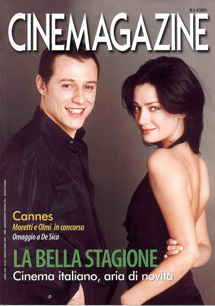 CINEMAGAZINE (It) magazine side cover March/April 2001
