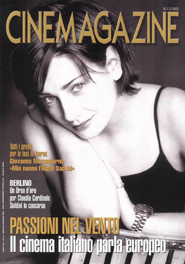 CINEMAGAZINE (It) magazine side cover January/February 2002
