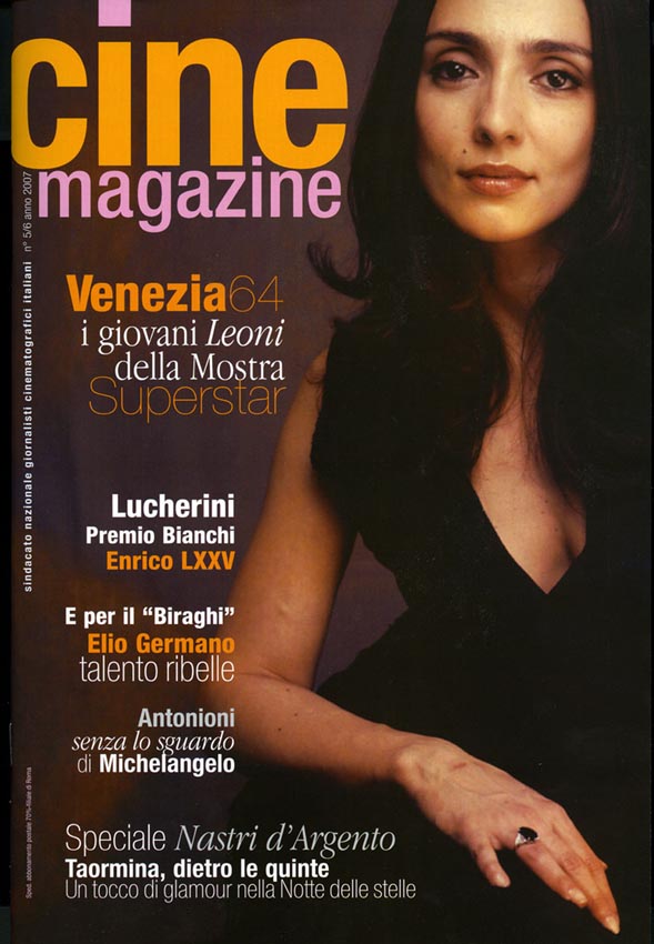 CINEMAGAZINE (It) magazine side cover May/June 2007