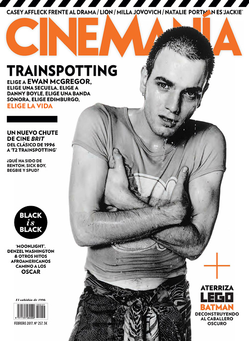 CINEMANIA magazine side cover Issue 257 February 2017
