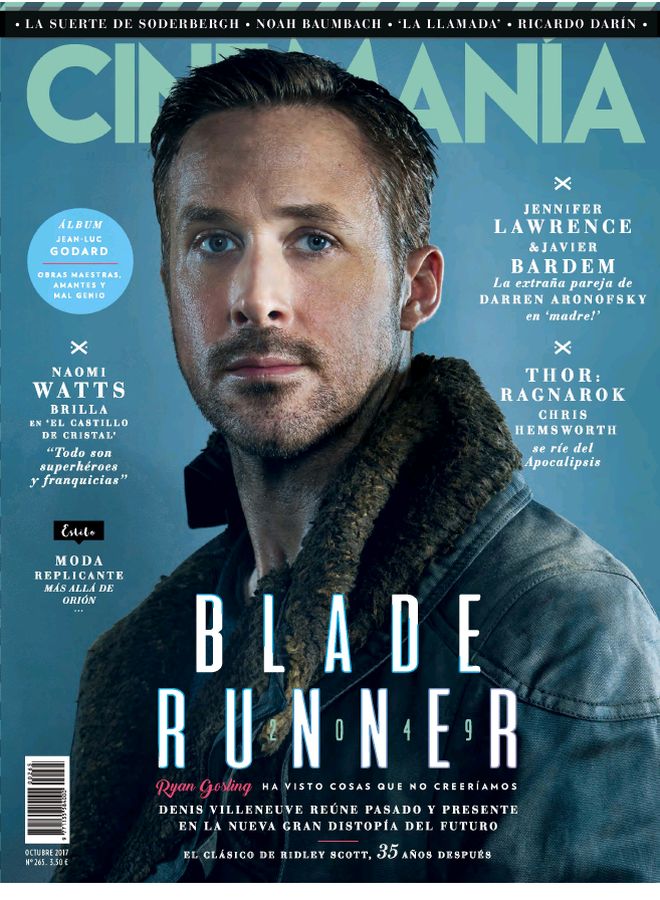 CINEMANIA magazine side cover Issue 265  October 2017