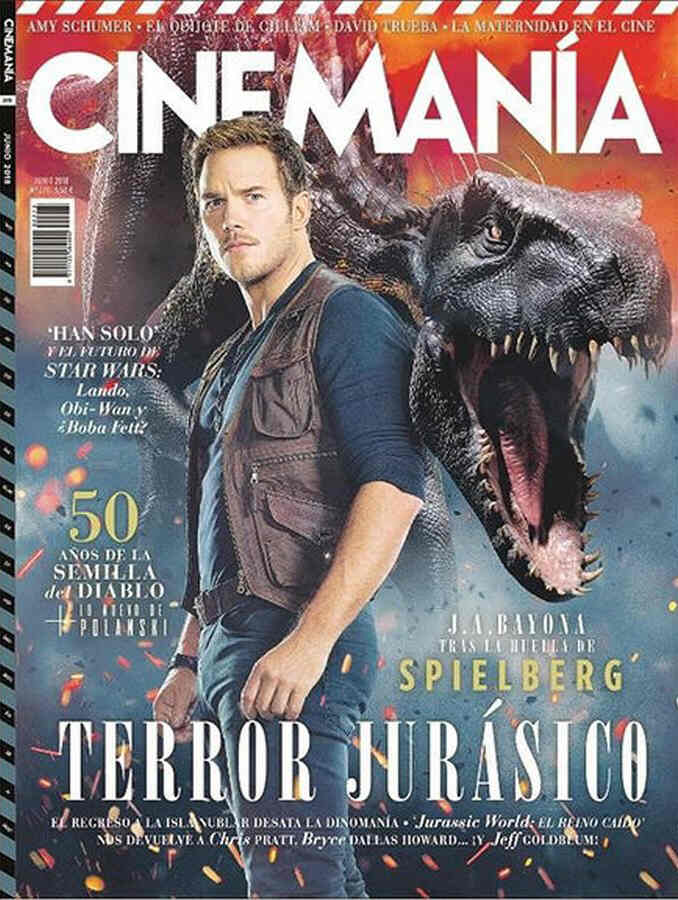 CINEMANIA magazine side cover Issue 273  June 2018