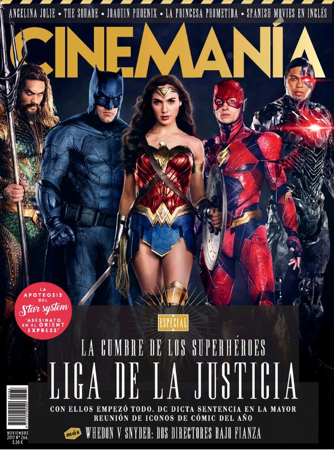 CINEMANIA magazine side cover Issue 266  November 2017