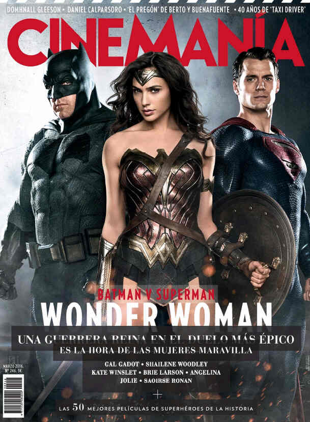 CINEMANIA magazine side cover Issue 246 March 2016