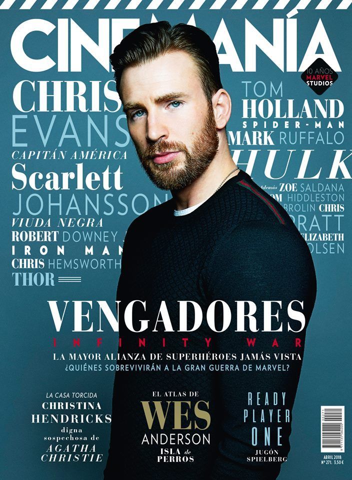 CINEMANIA magazine side cover Issue 271  April 2018