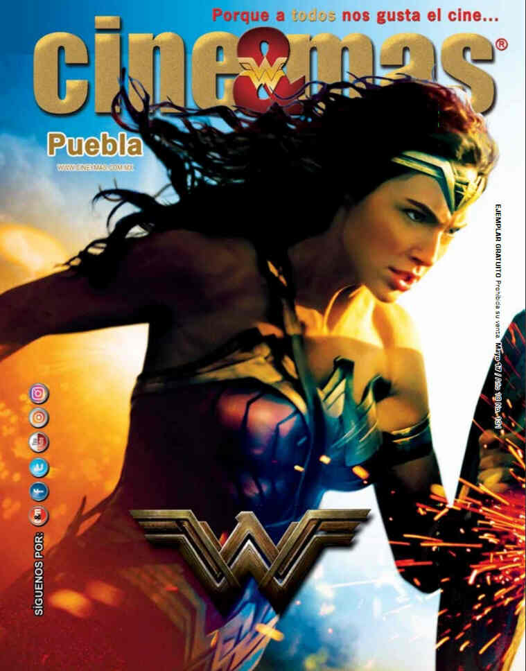 CINE Y MAS (MEXICO) magazine side cover May 2017