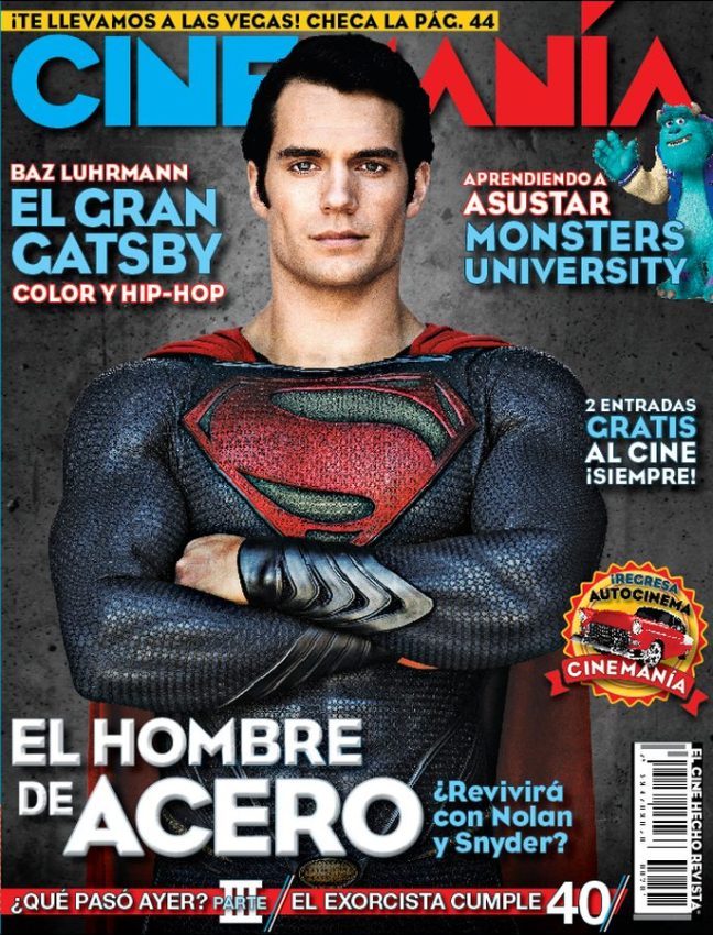 CINEMANIA (Mx) magazine side cover Issue 201 June 2013